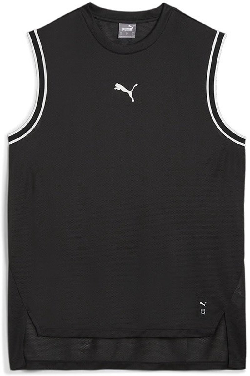 Puma Winning Shot Mouwloos T-shirt L Man Zwart