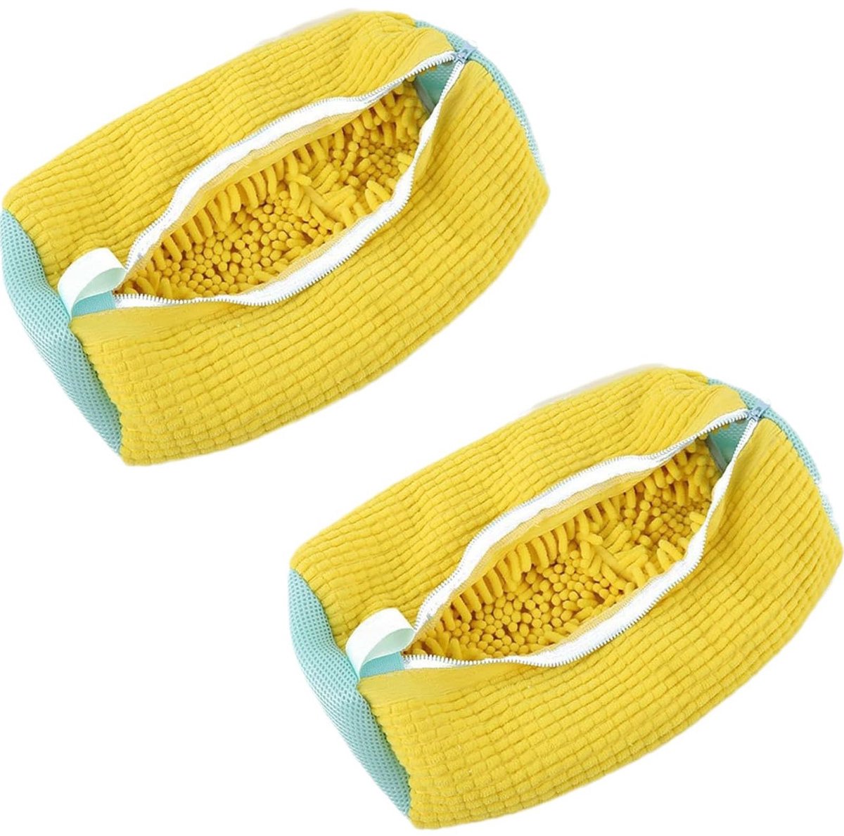 Ibenzoa® Set van twee herbruikbare waszakken voor schoenen in diverse maten en vormen