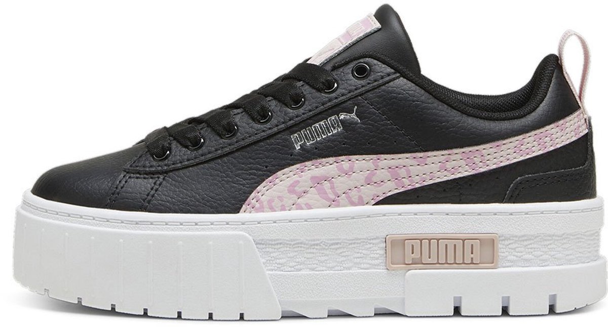 Puma Mayze Wild Schoenen Meisjes Zwart