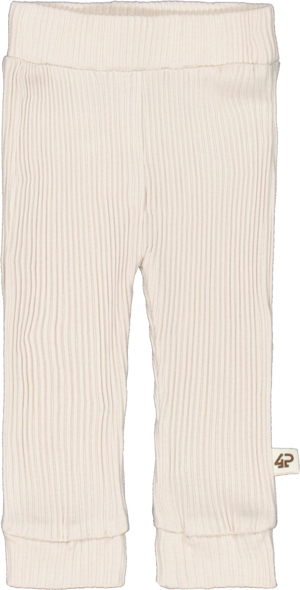 4PRESIDENT Legging baby - Oat milk - Maat 80