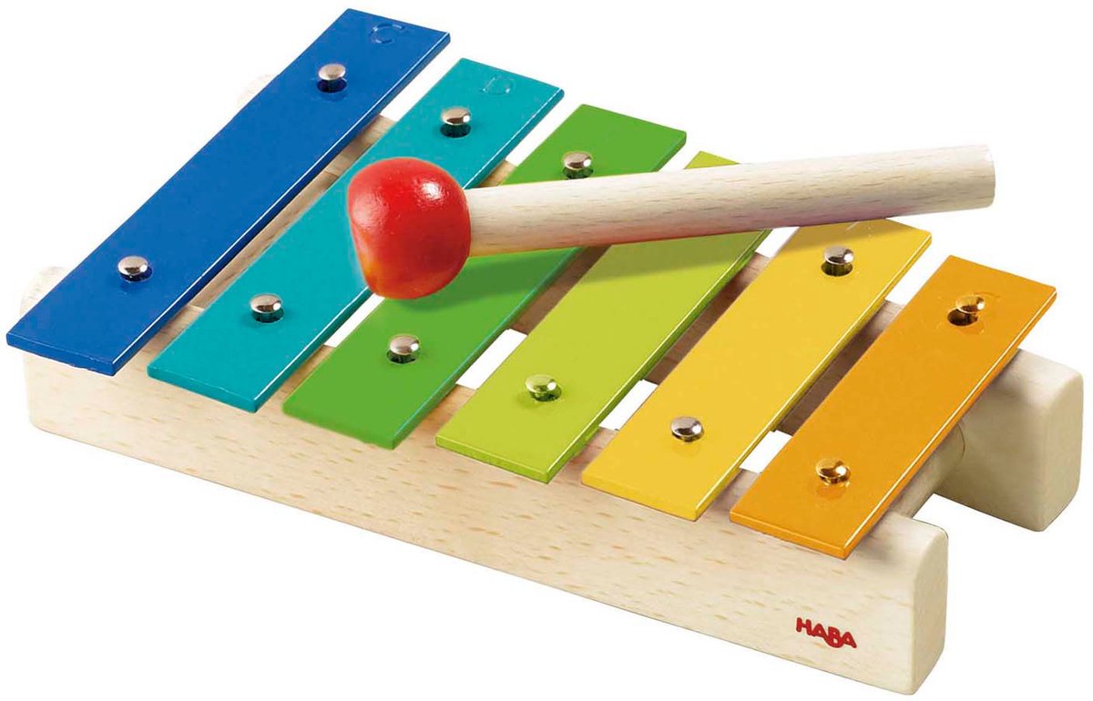 Haba Muziekinstrumenten Kleuterspeelgoed Metallofoon — afbeelding 4