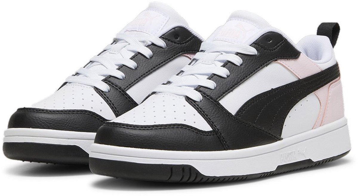 Puma Rebound V6 Lo White / Black / Whisp Of Pink