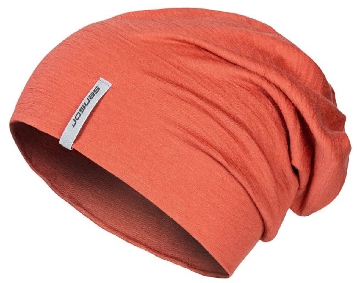 Sensor - Outdoor - Muts - Beanie - Merino Wol - Active - Large - Terracotta