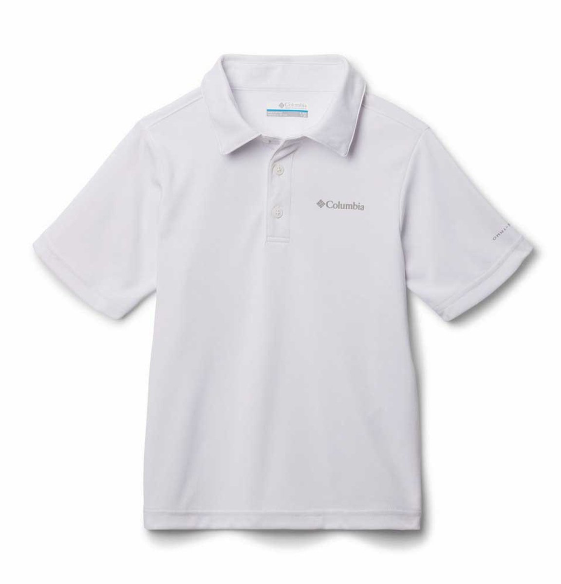 Columbia Hike™ Korte Mouw Poloshirt 10-12 Years Jongens Meisjes Wit