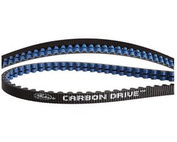 Gates CDX belt Carbon Drive 125 tands zwart