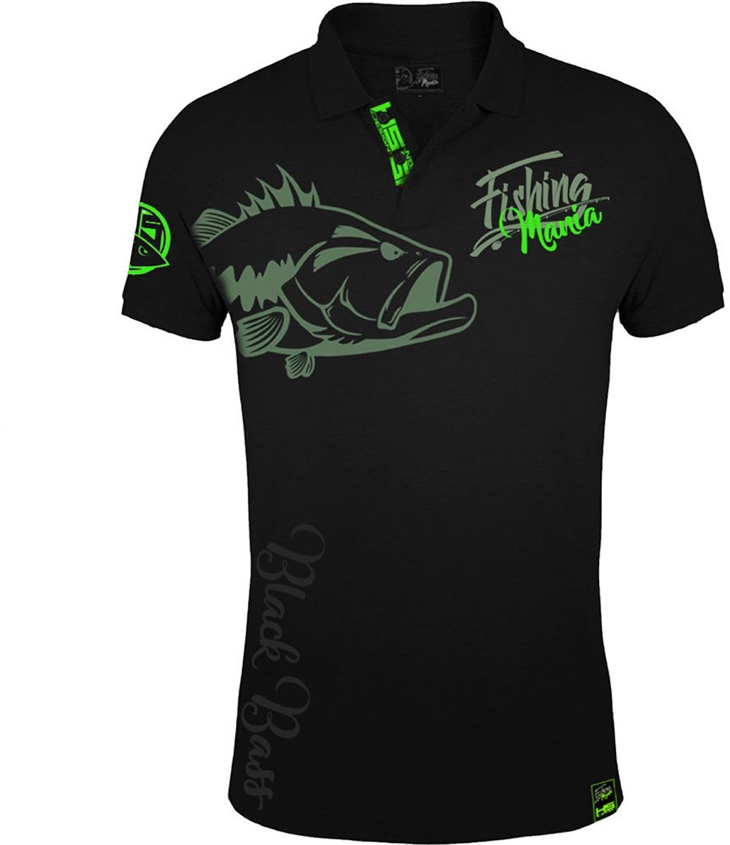 Hotspot Design Ba Mania Korte Mouw Poloshirt Zwart L Man
