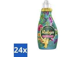 Robijn Collections - Wasverzachter - Paradise Secret - 1,25L - 50 Wasbeurten - Voordeelverpakking - 24 stuks