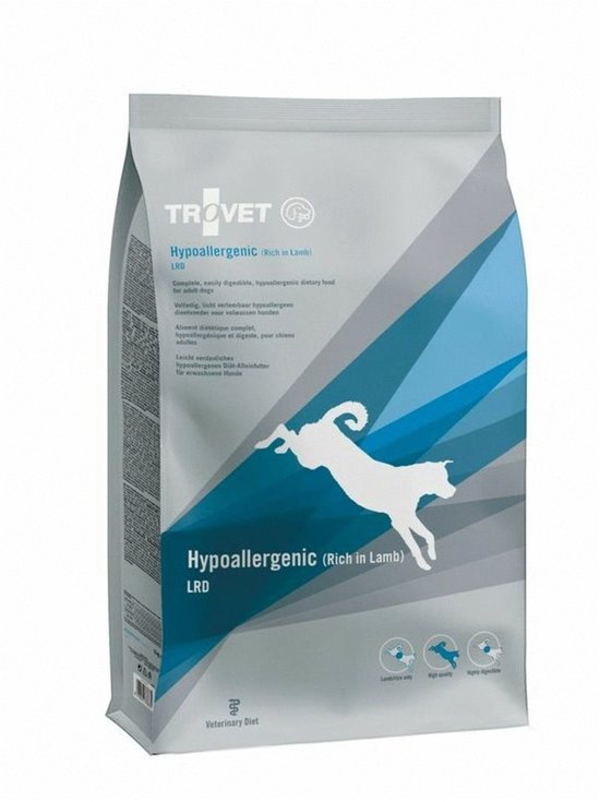 Trovet Lrd Hypoallergenic Dog - Hondendieetvoer - Lam 3 kg