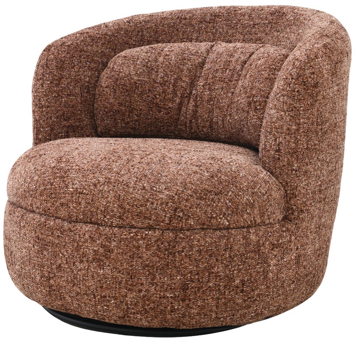 Livingfurn - Fauteuil Britt Bordeaux - 85x84x76cm