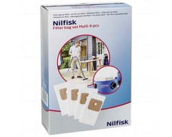 Nilfisk stofzuigerzak (4 stuks) - Geschikt voor Multi serie