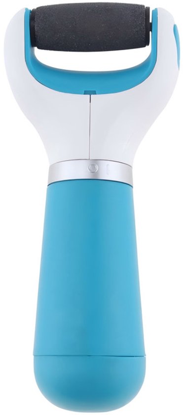 JeiibrZui Elektrische Eeltverwijderaar - Voetvijl Met Ergonomisch Ontwerp - Waterdicht 2 Snelheden - 1 Stuk - Blauw