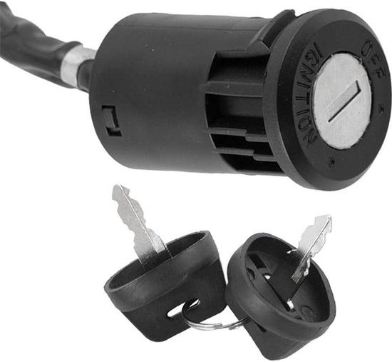 Contactslot, 5-draads 5-pins Contactsleutelschakelaar Startslot, Contactsleutelschakelaarset voor de Meeste motorfietsen voor Buggy Go Kart ATV
