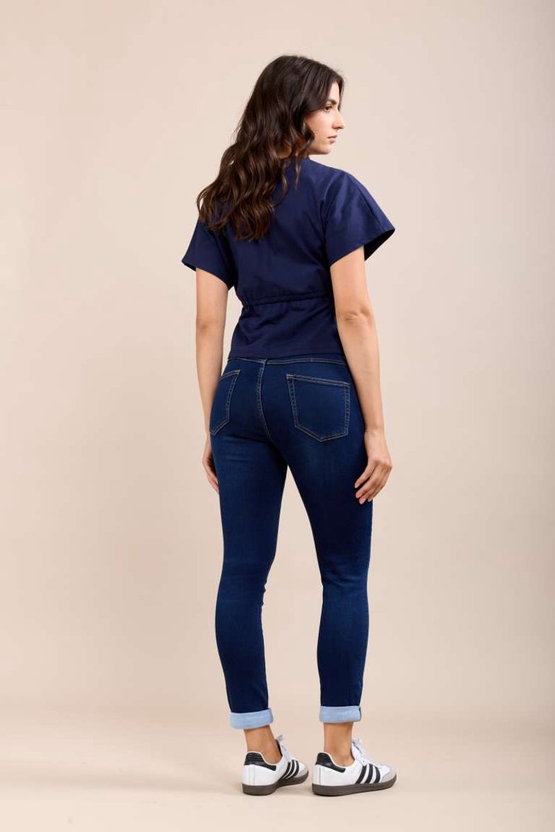 Toxik3 - jog denim middelhoge taille