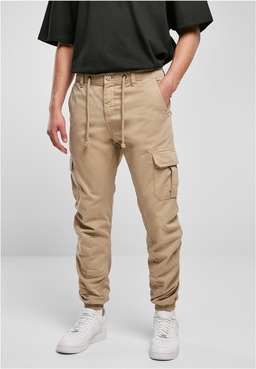 Urban Classics Cargo Heren joggingbroek XS Beige