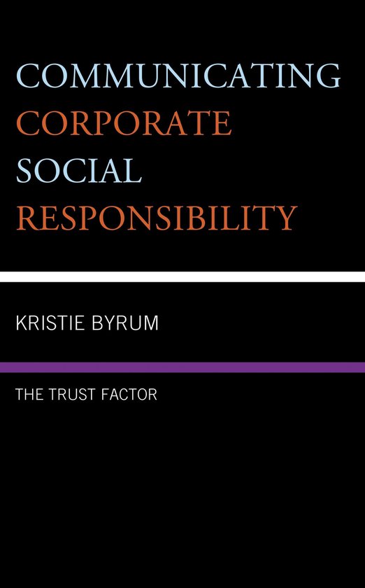 Communicating Corporate Social Responsibility - cover