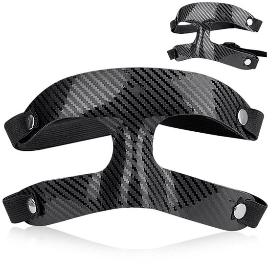 Zwart beschermend masker voor sport