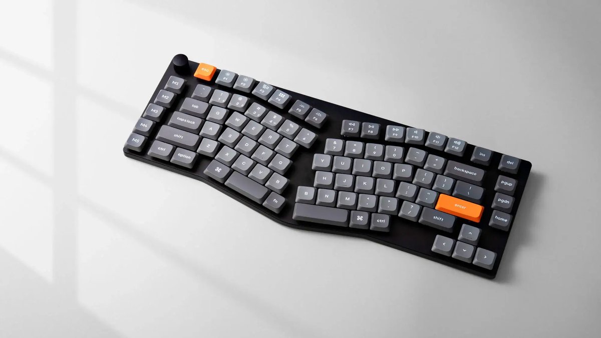 Keychron K15 Max Ergonomisch toetsenbord red switch thumbnail 3