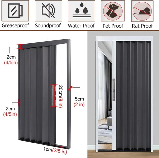 Schuifdeurrailsysteem Voor 2/4 Deuren - Verstelbare Lengte 240 Cm - Inclusief Hardware - Zilveren Afwerking