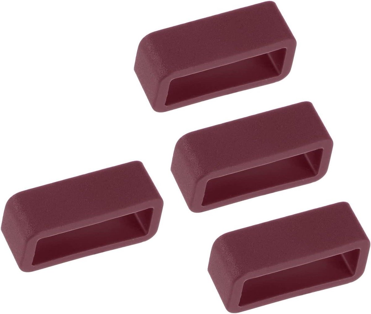 JHubers Goods - Rubberen Horlogeband Loop voor Keeper Reparatie en Vervanging in Silicone Materiaal