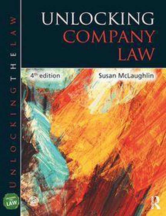 Unlocking the Law Unlocking Company Law (ebook), Susan Mclaughlin