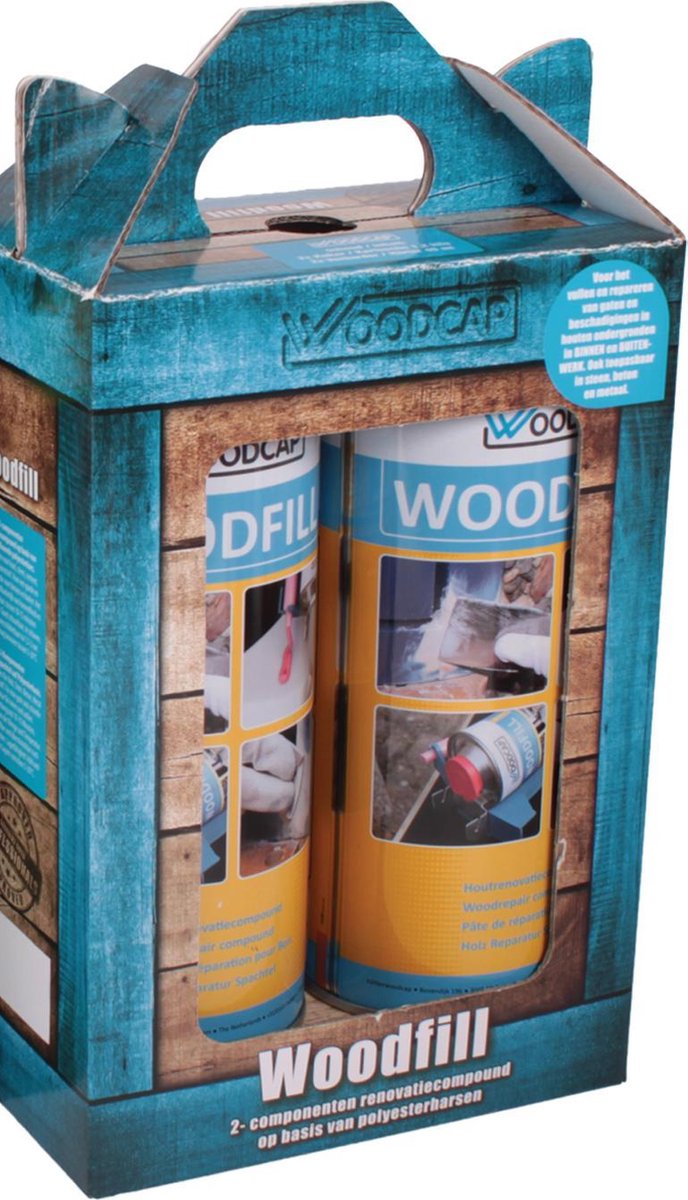 Woodfill Houtrotvuller Duopack - beige - 2 sets/doos