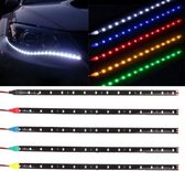 Ensemble de bandes LED décoratives pour voiture Bleu