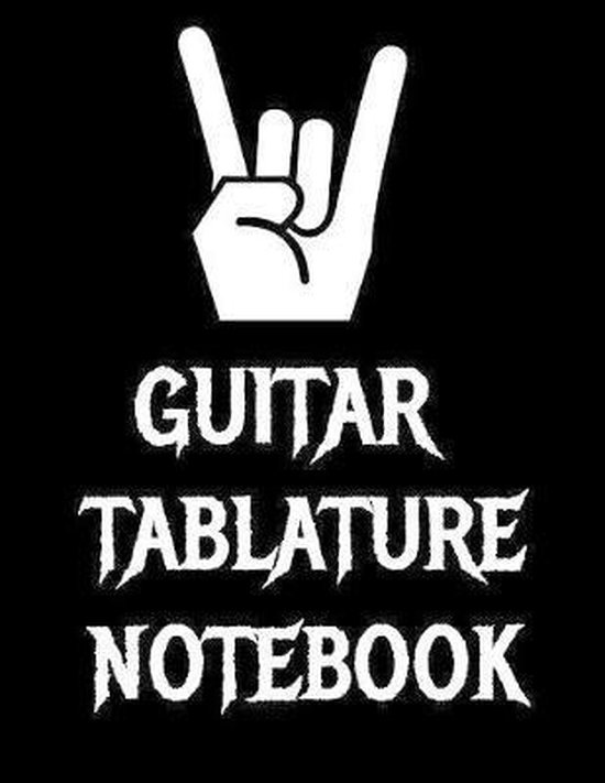 Guitar Tablature Notebook - cover