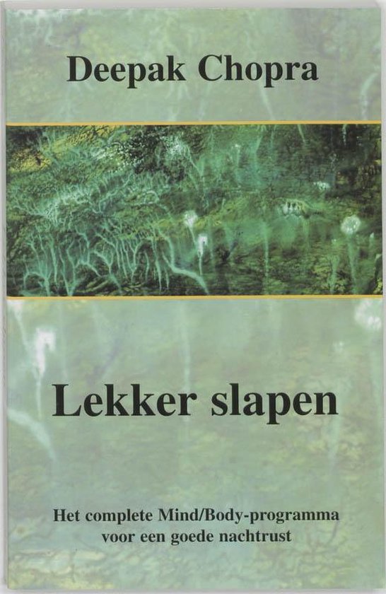 Cover van het boek 'Lekker slapen' van Deepak Chopra