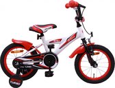 Amigo BMX Turbo Jongensfiets - Kinderfiets 14 Inch - Wit