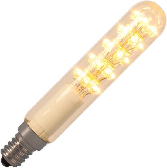 Rond en rond Ontcijferen boksen Calex Pearl E14 LED Buislamp 1.5W=16W Flame 2100K 230VAC 360° 474416 |  bol.com
