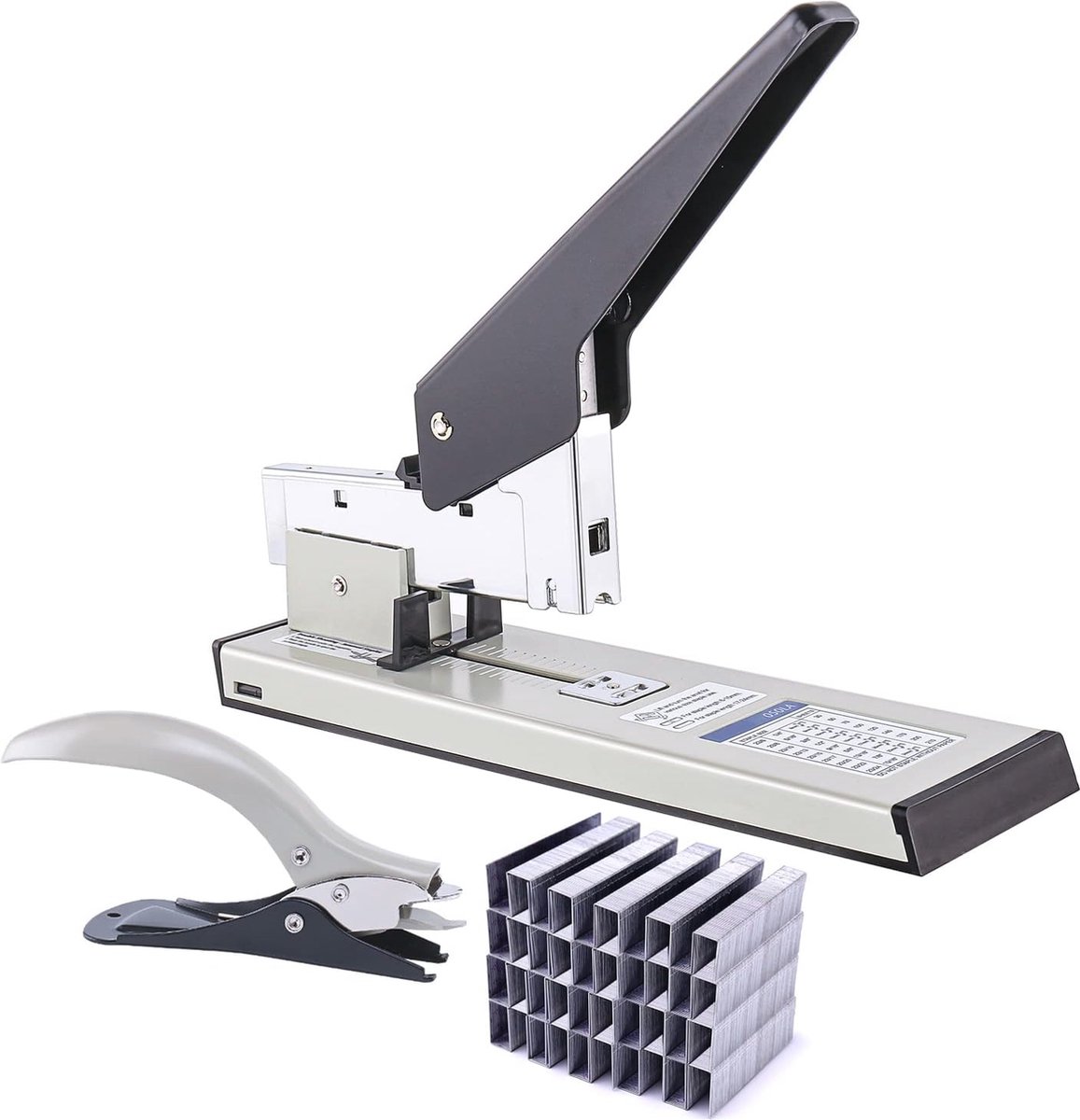 Kantoornietmachine voor 240 vel - Zware uitvoering, Efficiënte en Eenvoudige Nietmachine