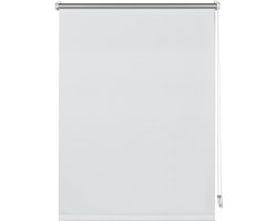 Rolgordijn met thermische achterkant om te klemmen of te plakken, isolerend, zilver/grijs, 70 x 150 cm