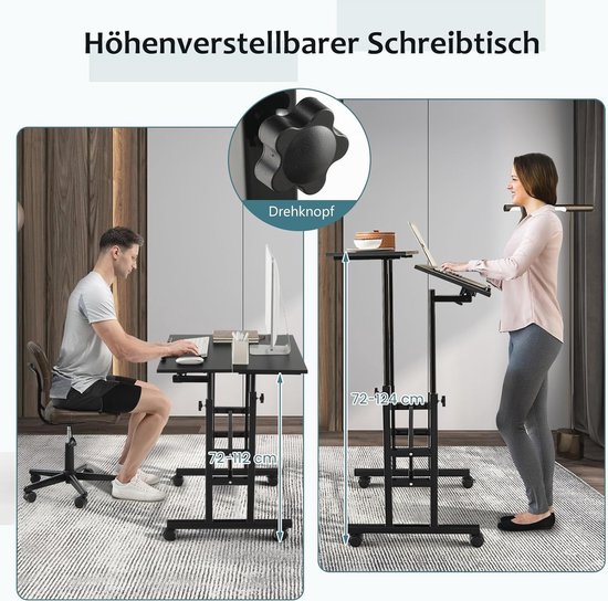 Een handige laptoptafel met extra opslagruimte bestellen - Van compacte koffer tot pop-up office