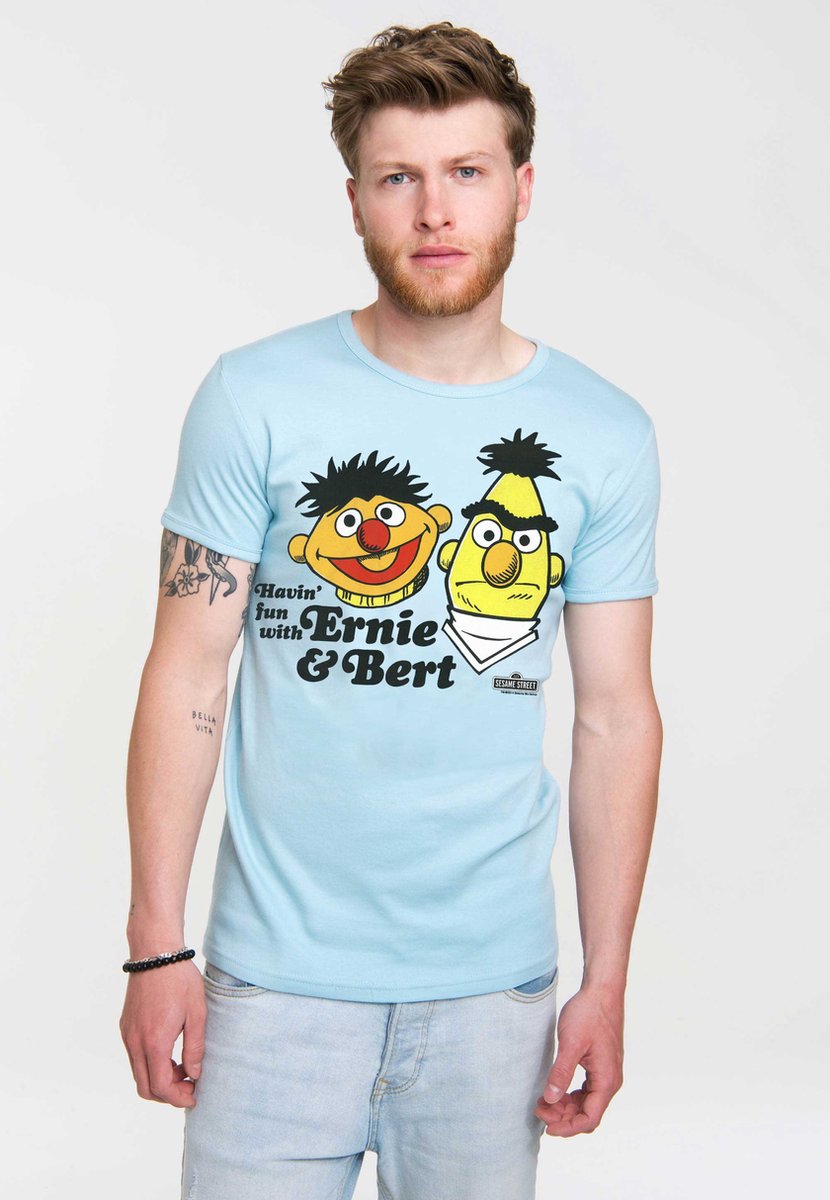 Logoshirt T-Shirt Ernie und Bert