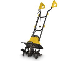 Powerplus Elektrische Grondfrees POWEG72000 - Elektrische cultivator 1200 W, 4 messen, werkdiepte van 220mm en breedte van 360mm
