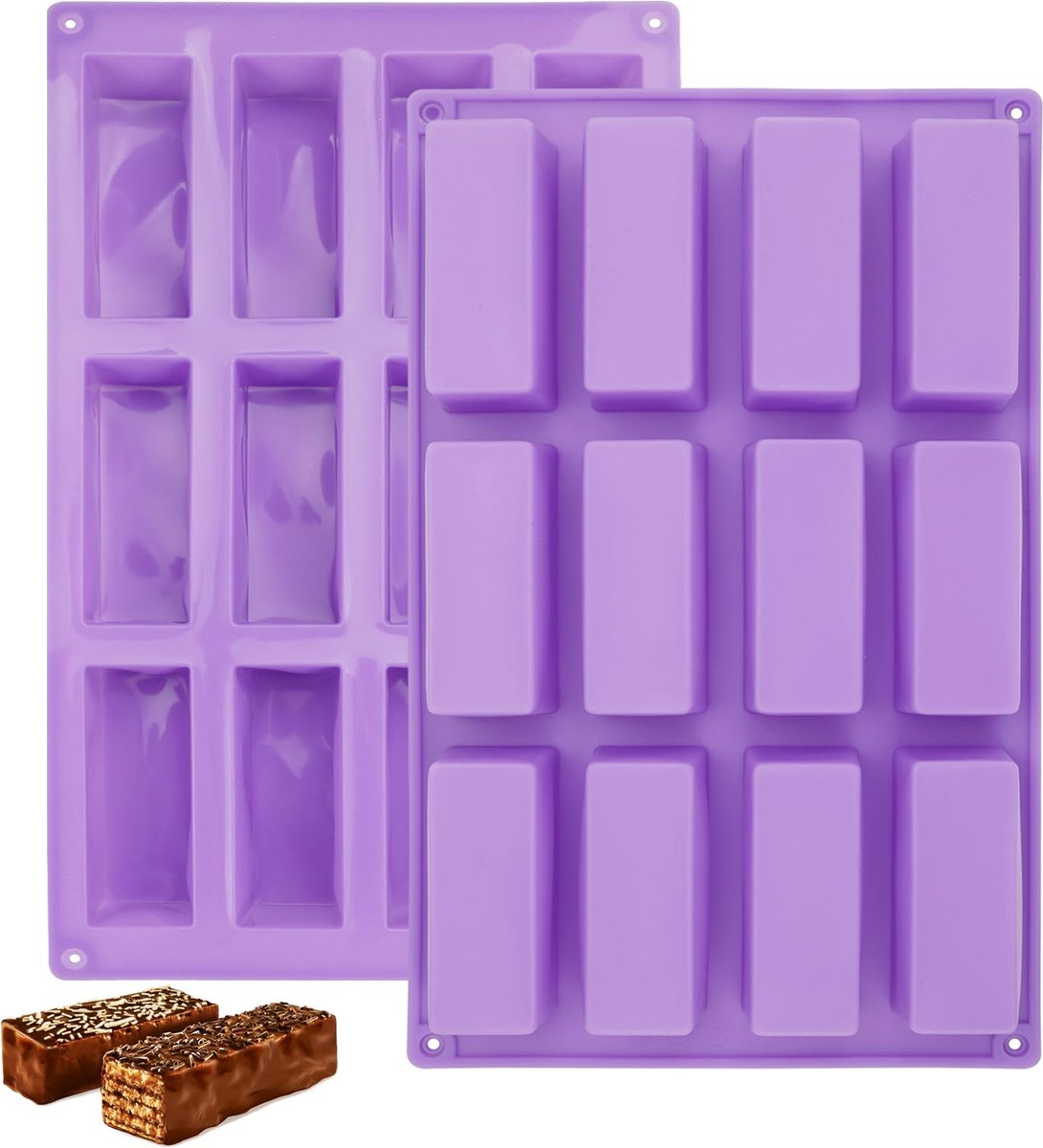 Goodivery ® Multifunctionele Siliconen Bakvorm Set voor Diverse Desserts en Snacks