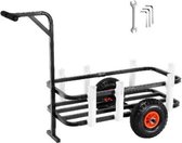 Bol.com Luxe bolderkar - Viskar - Picknick Kar - Strandkar - Camping - Strand - Zwart aanbieding