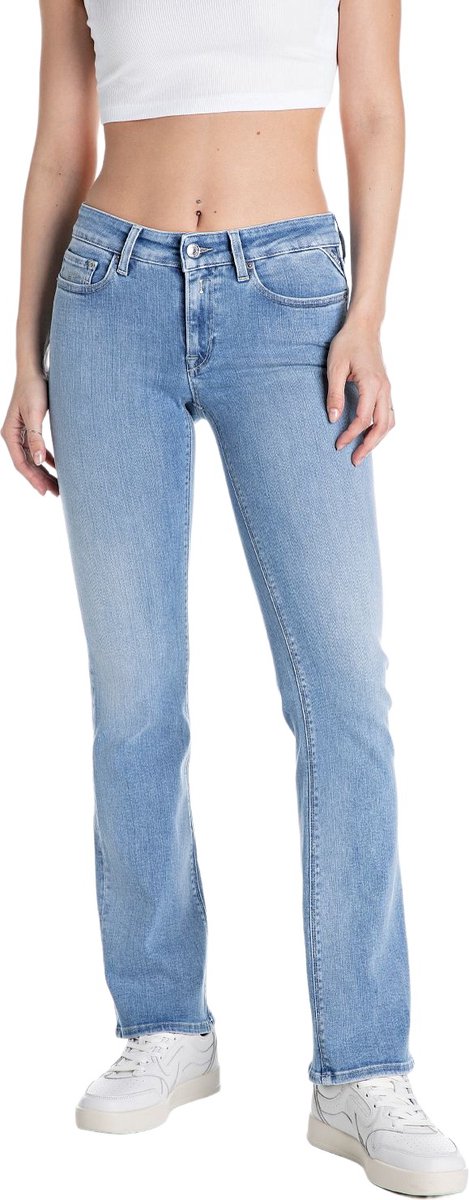 Replay Dames Jeans Broeken NEW LUZ BOOTCUT bootcut Fit Blauw 25W / 34L Volwassenen