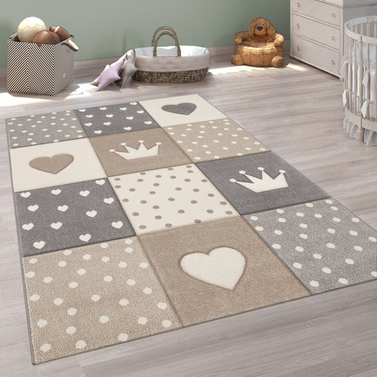 Play Kids - Vloerkleed Kinderkamer - Rainbow - Multi - 140x200 CM | Leen Bakker
