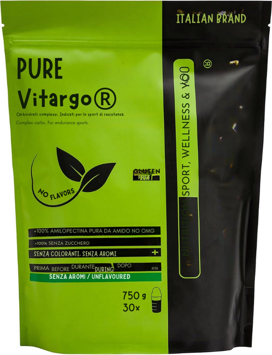Goedkoopste Pure Vitargo - Voor Meer Energie En Ontspanning Tijdens Post-Workout - Formaat 750 G