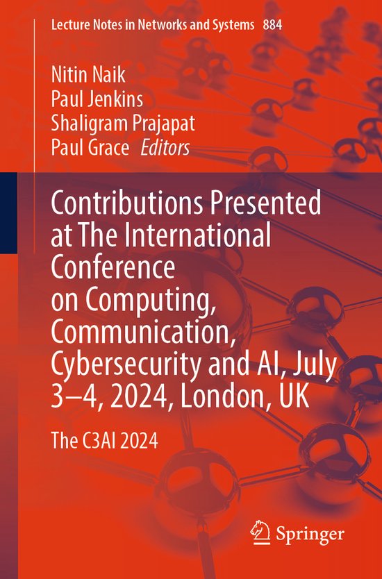 Lecture Notes in Networks and Systems884- Contributions Pres ... - cover