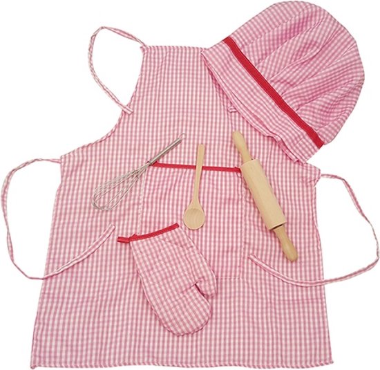 Playwood Kookgerei Met Schort