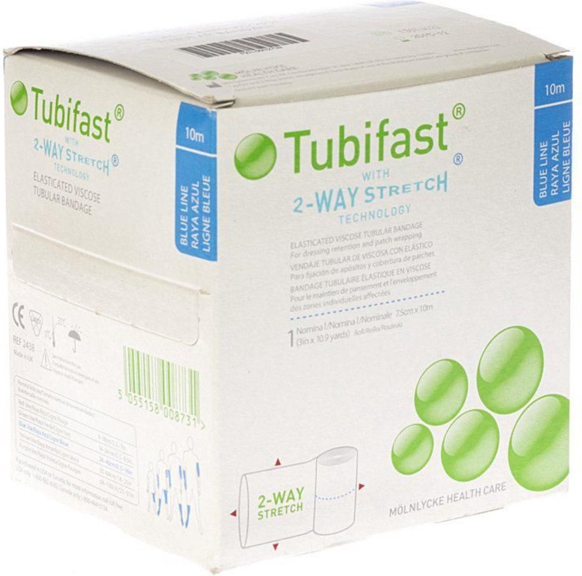 Goedkoopste Tubifast Blue Line 2-Way Stretch - 10 m
