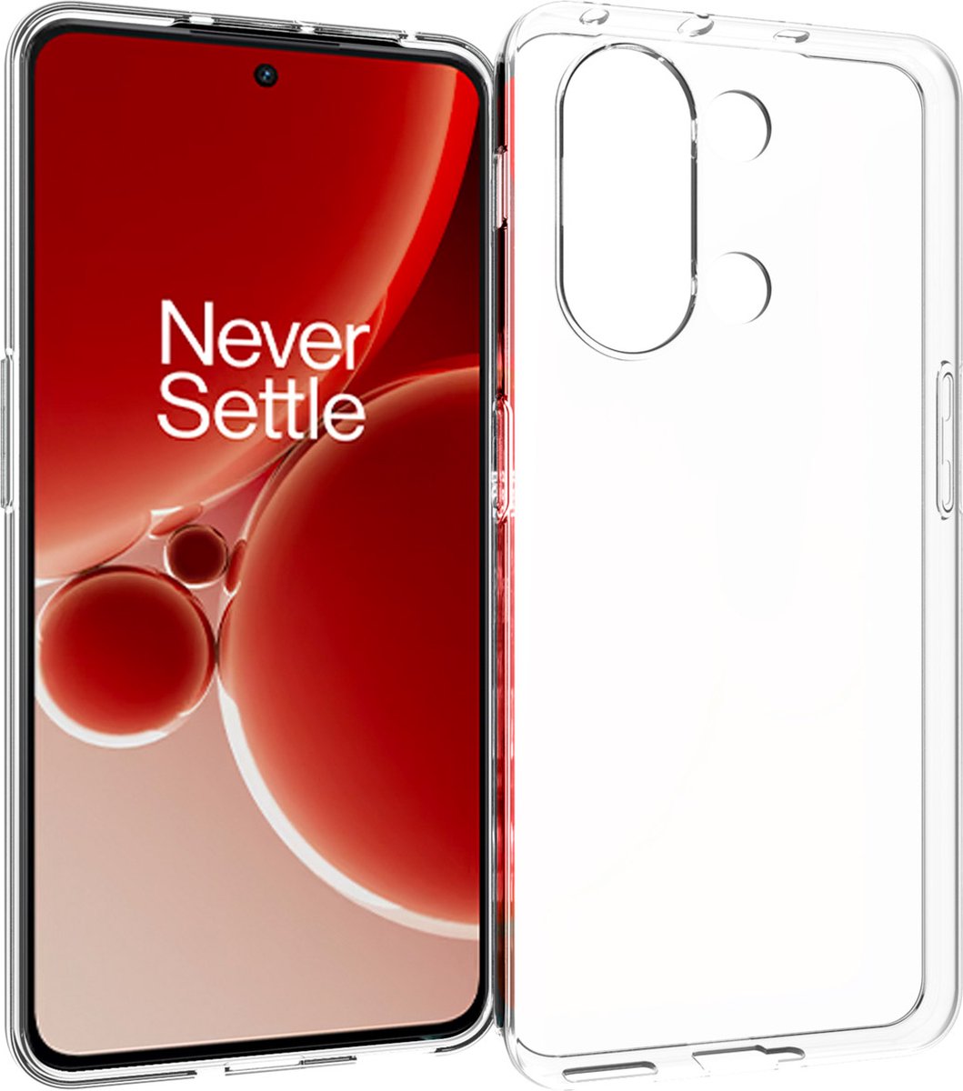 Accezz Hoesje Geschikt voor OnePlus Nord 3 Hoesje Siliconen - Accezz Clear Backcover - Transparant