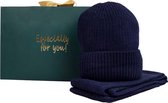 Giftbox Classic Boys Kids Mini Bonnet et Écharpe NON