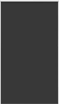 vidaXL - Store enrouleur - occultant - 125x230 - cm - largeur du tissu - 121,6 - cm - noir