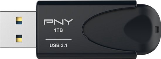 PNY Attaché 4 USB flash drive 1000 GB USB Type-A 3.2 Gen 1 (3.1 Gen 1) Zwart van Merkloos — afbeelding 2