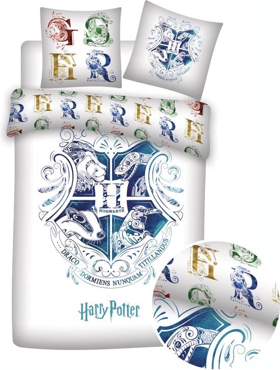 Harry Potter Dekbedovertrek Hogwarts is my home - 140 x 200 cm