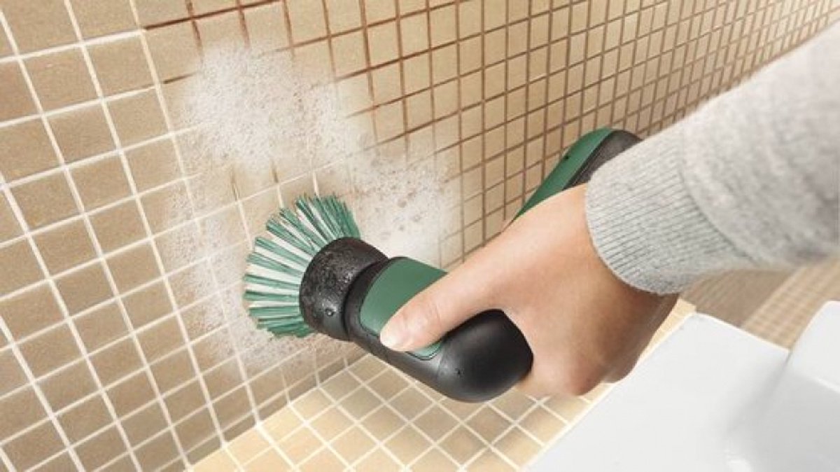 Eucteje 10 stuks reinigingspads, accessoireset, compatibel met Bosch Home and Garden 6033 accu-reinigingsborstel Universal Brush (2 x melamine schuimpad, 2 x keukenpad, 2 x microvezelpad, 4 x