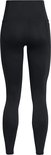 Achterkant van een zwarte legging met hoge taille met zakken.